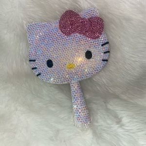 Hello Kitty - Hand Held Mirror - White